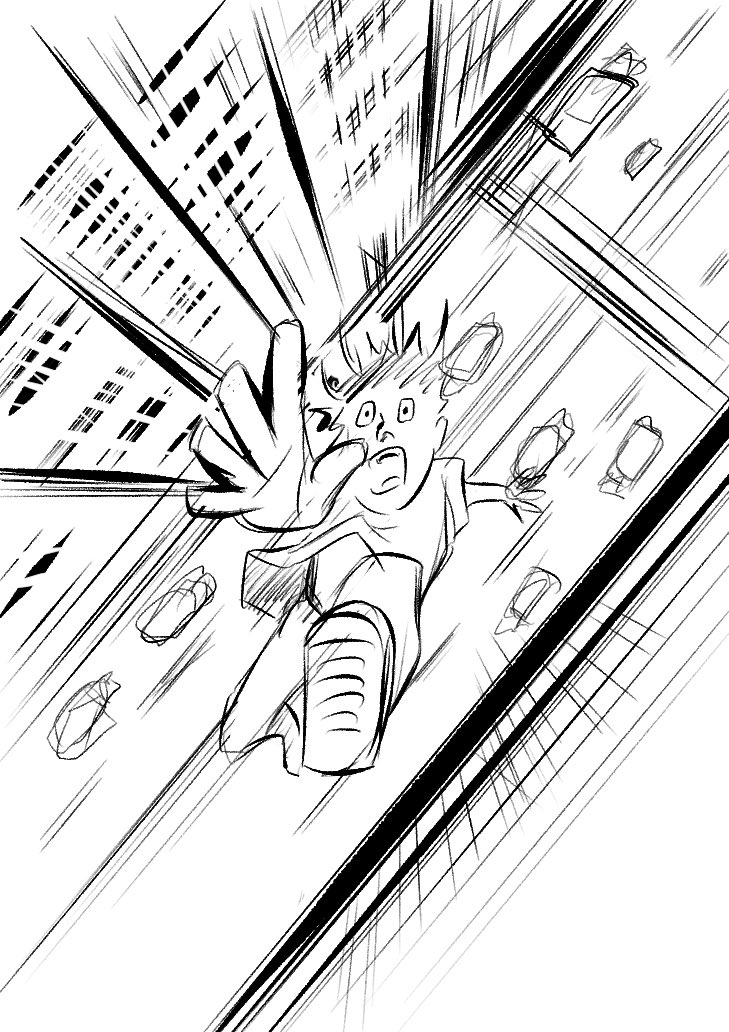 重い腰を上げてやっとパース定規の使い方を理解し始めた
っていうときの絵 https://t.co/8InSebzA50