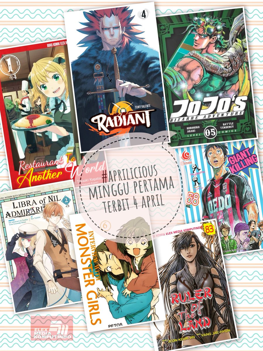 comic_lxlc's tweet photo. Saatnya bocoran #Aprilicious minggu pertama📢
Semoga lancar yaaa🥰 https://t.co/jxElHfVNWq