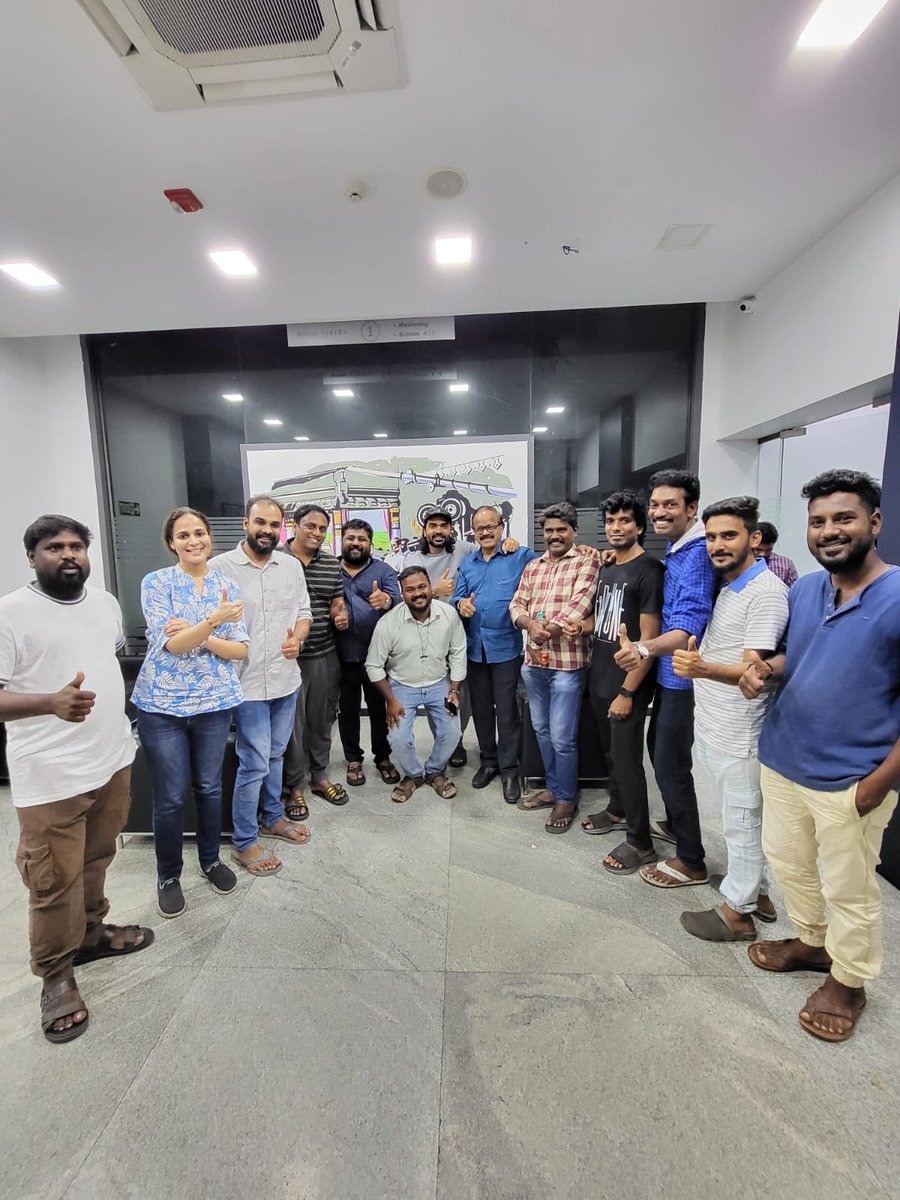 aditi1231's tweet photo. All smiles after watching #PathuThala ! @SilambarasanTR_ #AGR 🔥🔥🔥What a performance 🔥🔥🔥Too too good 🎉@arrahman sirrrrr Vera level BGM 💥🙏🏻 @nameis_krishna kudos to you sir 💐 @StudioGreen2 @kegvraja @NehaGnanavel @Dhananjayang Advanced congrats for mega blockbuster 🎉🎉🎉 https://t.co/rKVImIrITH