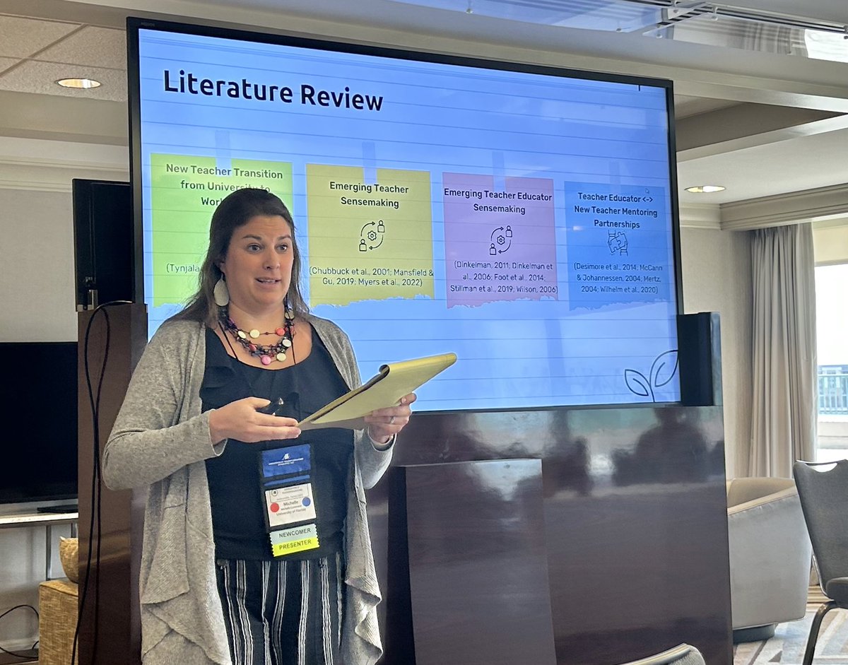 mcommeret_'s tweet photo. ✅ First Association of Teacher Educators [ATE @AssocTeacherEd] Annual Meeting (Jacksonville, FL)
✅ Emerging Scholar Presentation [such an amazing experience - very thankful for the opportunity]
.
.
.
#ate23 #associationforteachereducators #teachereducators https://t.co/QJQyzVY6Hv
