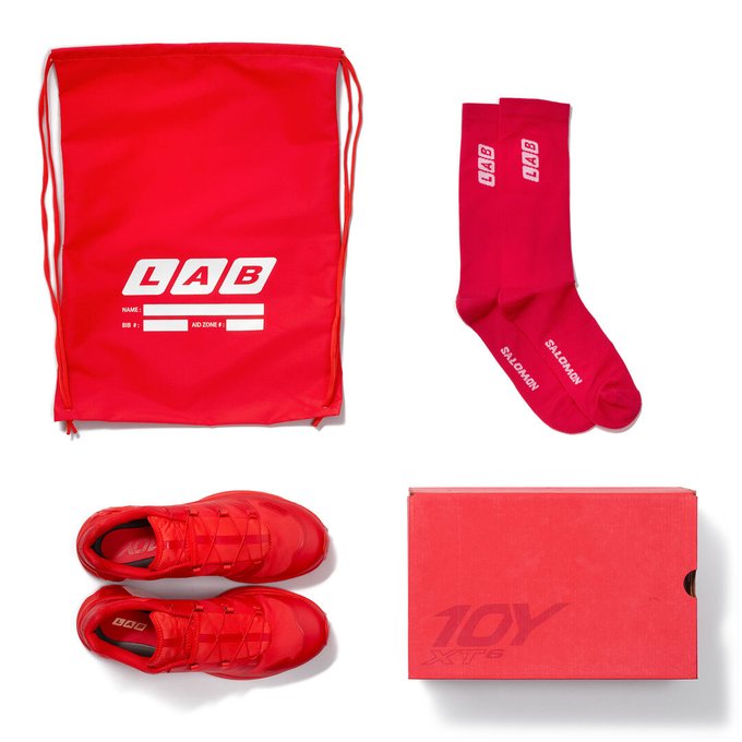 SOLELINKS's tweet photo. Ad: Salomon XT-6 '10 YEARS' releases tomorrow, March 28th => https://t.co/tRfiDw3ibj

*All pairs in this exclusive launch have been numbered and will be delivered in limited edition packaging, including a special bag and pair of socks. https://t.co/yKn9nxDrLo