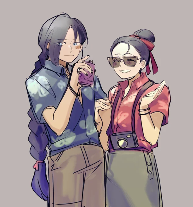 effie and saude infiltrating the tingtang gang on a company mandated paid vacation #LimbusCompany #Limbus_Company 