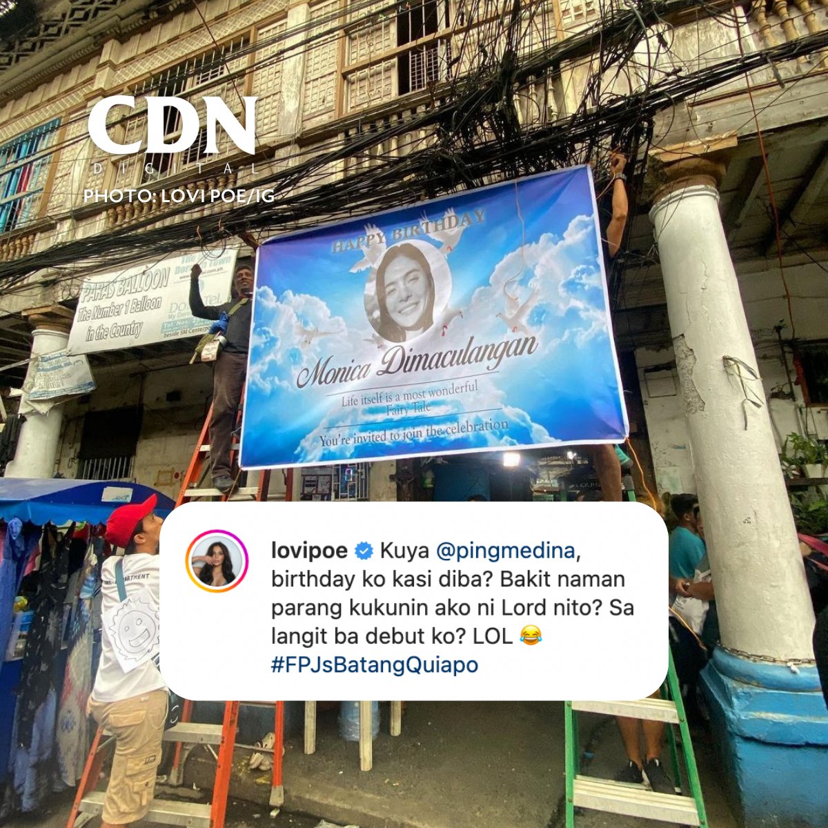 CDN Digital on Twitter "‘FORDA HEAVEN BA DEBUT KO?’ LOOK Lovi Poe