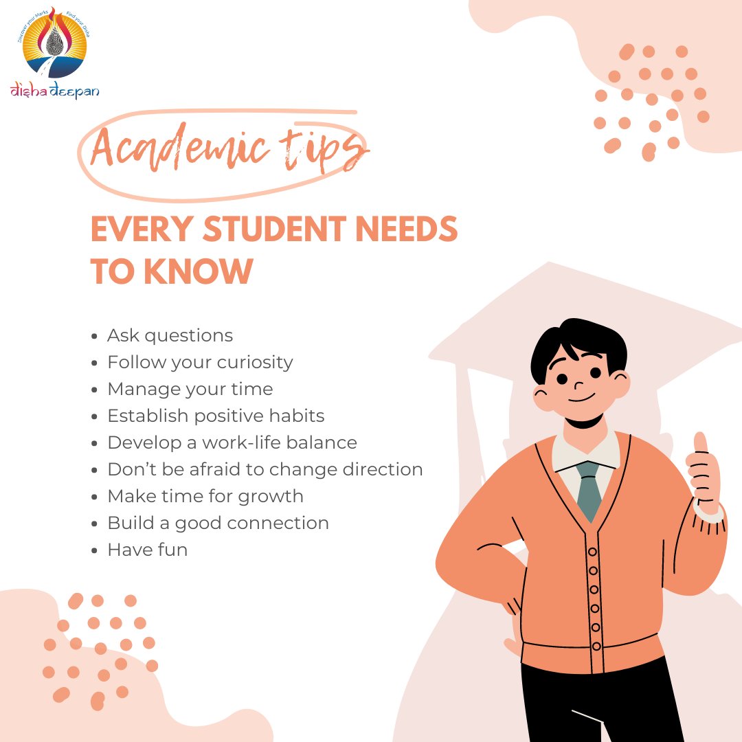 Every Student Needs to know the below Academic Tips!

Call/ WhatsApp us at +919818037087 for any Academic help!

#academiccoach #academiccoaching #students #academic
#careercounselling #dishadeepan #bangalore