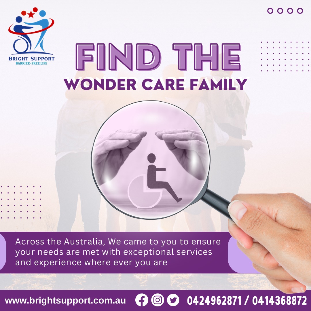 The services offered by Bright Support are not exclusively for those with disabilities. We also provide one-on-one service to clients in age care facilities and during home visits.

#ndis #ndisprovider #ndissupports #disabilitysupports #disabilityprovider #selfcare