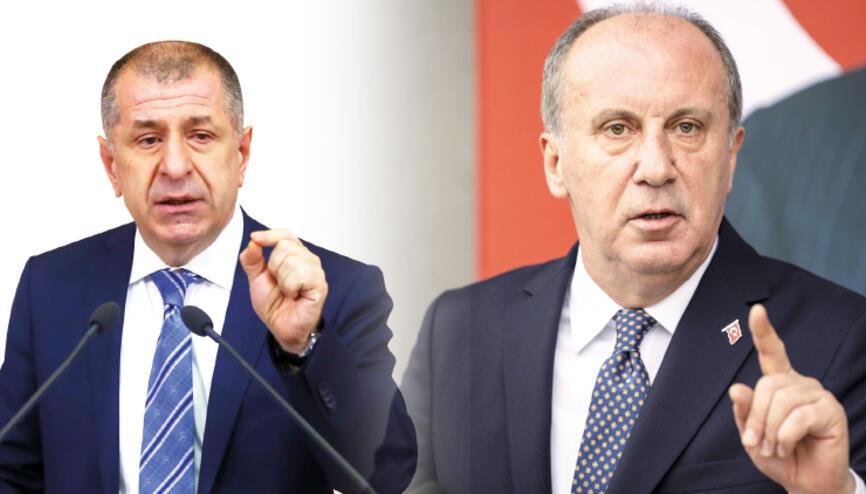 Muharrem İnce CHP'yi, Ümit Özdağ da İYİ Parti'yi bölsün diye Erdoğan tarafından sahaya sürülmüş siyasi figürlerdir.

Bu sebeple her ikisi de iktidarın türlü zaaflarını görmezden gelip sadece muhalefete çatarlar...

Bunların tezgahlarına düşmeyip,seçimi ilk turda bitirmeliyiz