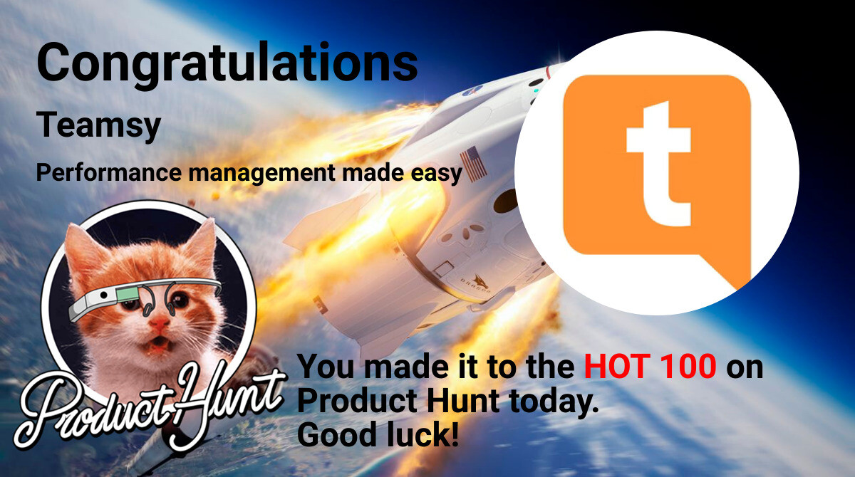 Congratulations to Teamsy and for making the Product Hunt Hot 100 list. Support them today at producthunt.com/posts/teamsy?u…

Don't forget to follow us golaunchclub for product