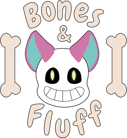 RavenTyvi's tweet photo. My SFW entry for the @bones_and_fluff zine! Just a happy kitty Sans living his best life ^_^ https://t.co/GDlxHbQte9