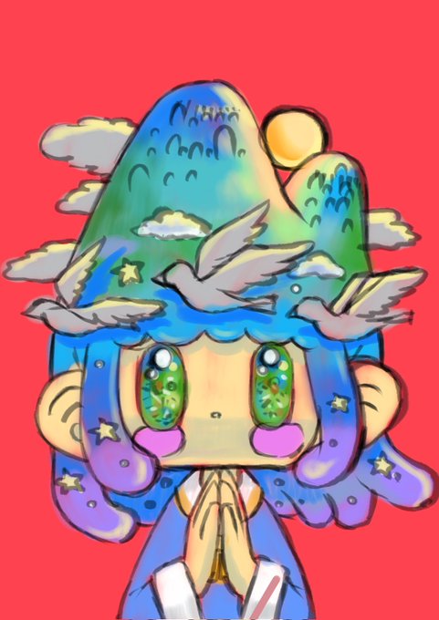このイラスト描く予定～! 