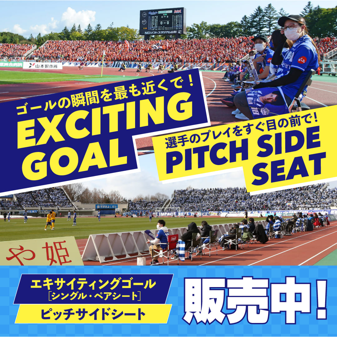?4.2水戸戦 FAN FUN BLUEDAY? ピッチサイド・エキサイティングゴール 