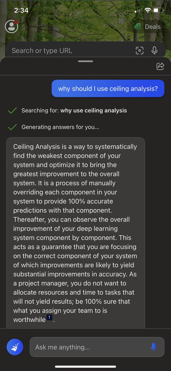 NicolasSprotti's tweet photo. @AndrewYNg To remind me why I should use ceiling analysis 😁 https://t.co/5MMUI85tdH