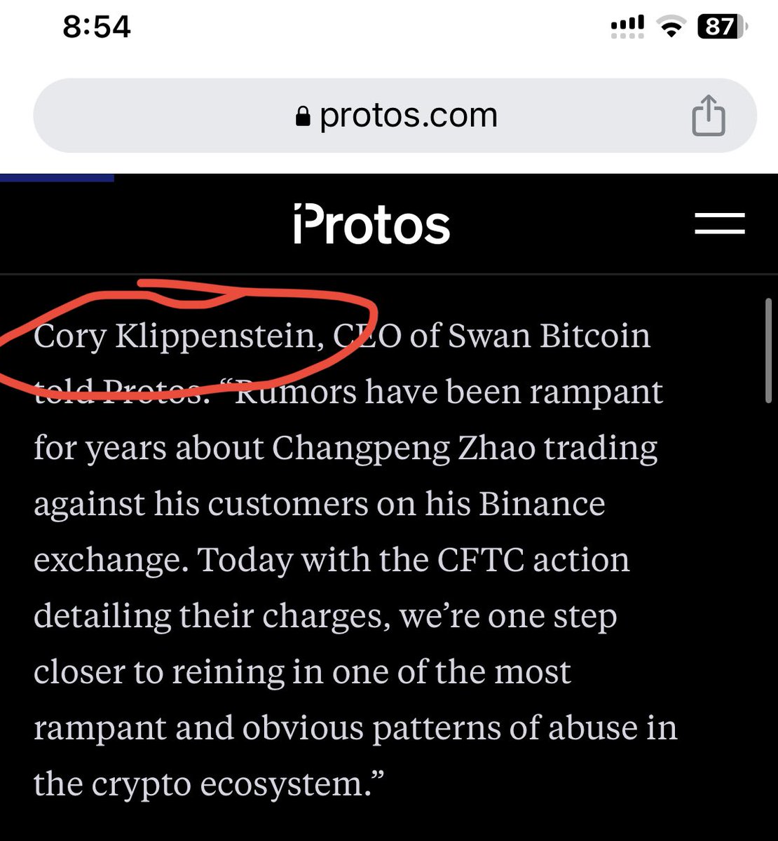 Definitely changing my name to Klippenstein 😂