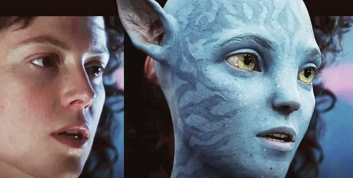 Seeing Ripley being used as a reference frame for Kiri design melts my heart. I love this movie beyond words. #avatar #alien #sigourneyweaver