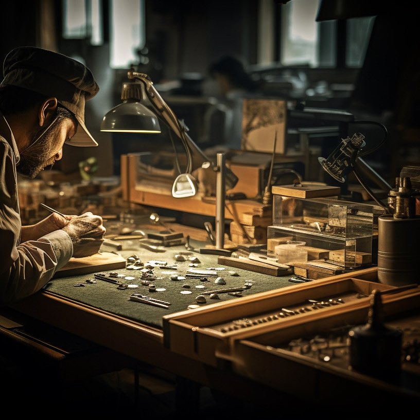 JEWELRESOURCES's tweet image. Behind every stunning piece of jewelry lies a creative mess. Take a peek inside our workshop and see where the magic happens! #jewelrymaking #workshopvibes #creativemess #jewelrytools #jewelrysupplies