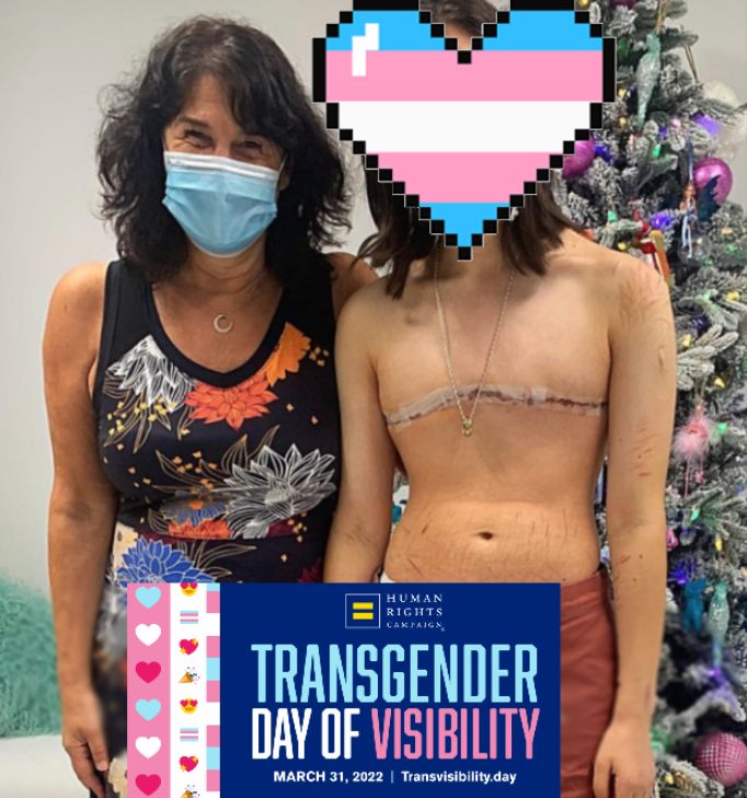 ladykennington's tweet photo. Notice all the self-harm cuts all over this person's arms & perhaps other places.

It's almost as if there was a sign before the removal of this young woman's breasts that something deeper could be wrong.

A double mastectomy is also self-harm/mutilation, just on a much larger & more permanent scale.

Medical patients for life.

"Gender-affirming" doctors truly need to be called out & stopped.