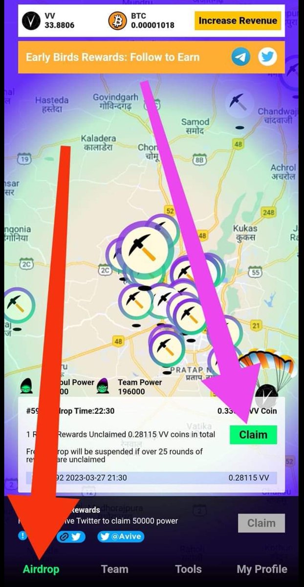 Bilash72's tweet photo. Same as satoshi core app

🔨New #Bitcoin Mining APP~
#Avive - The best mining app in 2023
Cliam free #BTC in referrals
Get $VV coin in mining
👉Click this link to register：
https://t.co/PpJ3TnwXFm https://t.co/Cu1Prwg8As