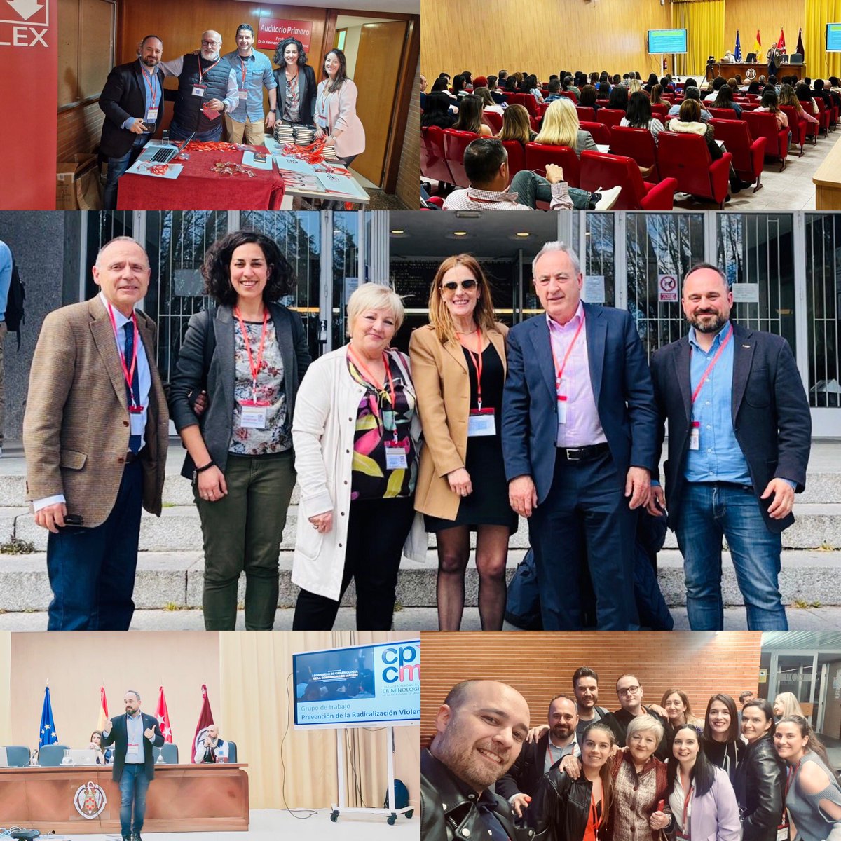 Acabado el I Congreso de la #Criminología de la Comunidad de Madrid.

Me quedo con muchas cosas, pero sobre todo, por los agradecimientos recibidos, entre ellos, de estudiantes de criminología, que han visto que es posible aplicar la criminología en multitud de campos