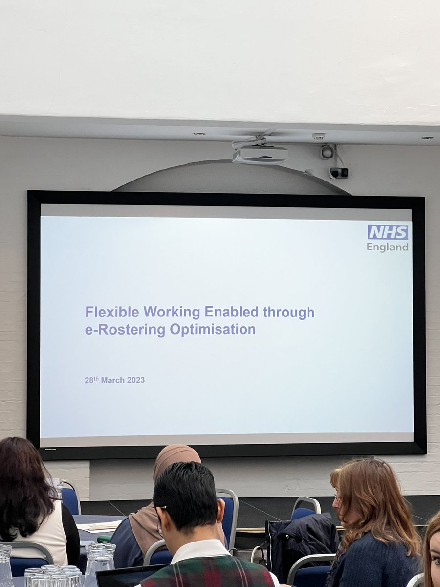 Can’t wait to hear some of the work that’s been happening around flexible working in the NHS <a href="/NCICNHS/">North Cumbria Integrated Care NHS Foundation Trust</a>