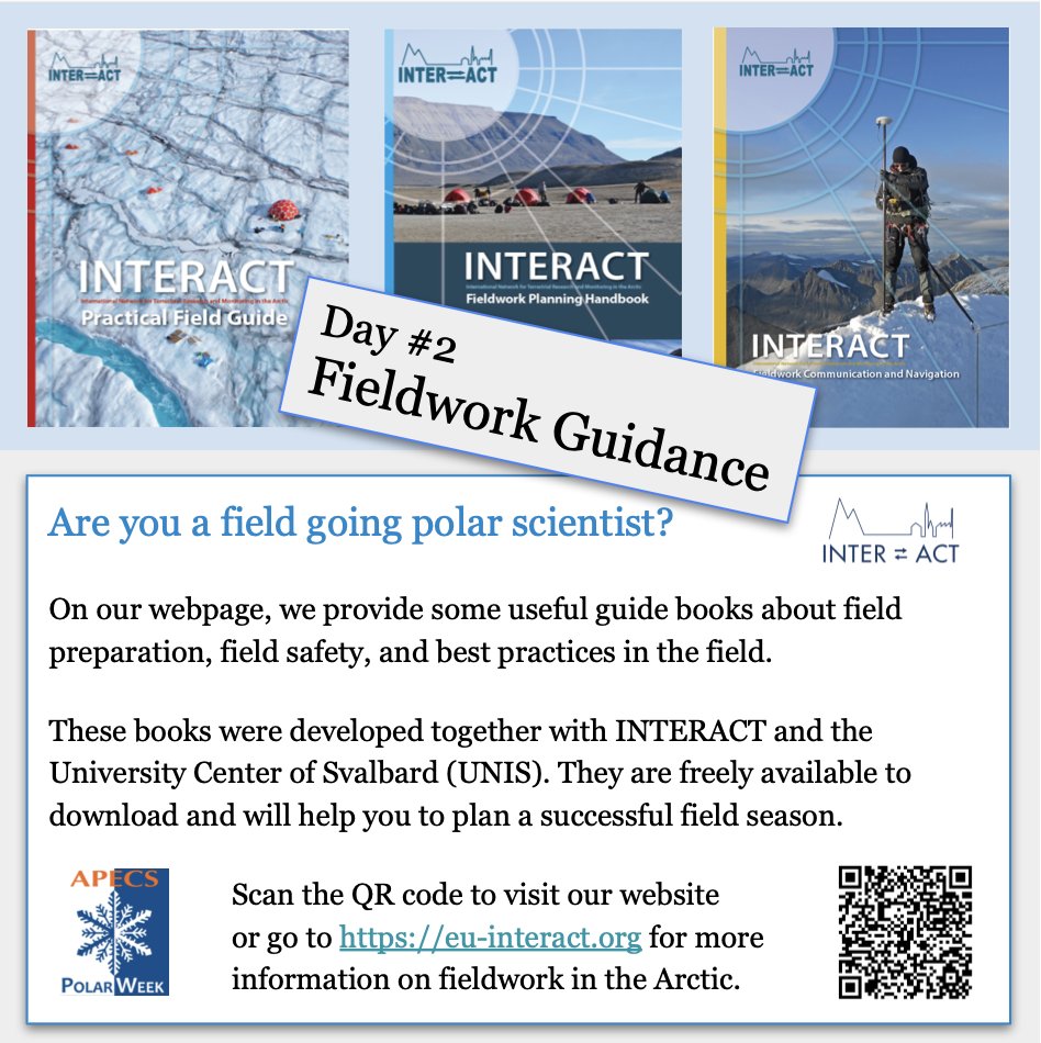 Polar_Research's tweet photo. Today for Day 2 of the #PolarWeek, we provide you  with some tips and links for successful and safe fieldwork. ❄️ #PolarWeeks #PolarWeeks2023 #APECS #PolarFieldwork #FieldworkPlanning #PolarCommunity

📸 Photos: Marielle Holmbom, Cansu Demir https://t.co/5dsRETwgvE