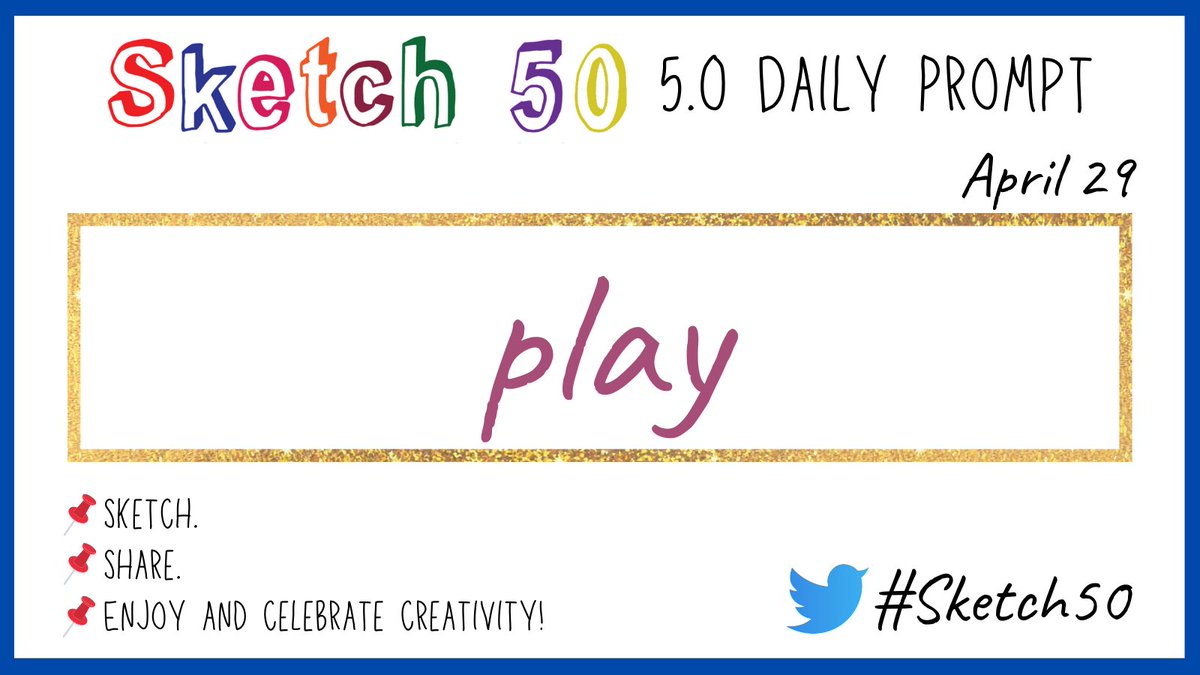 #Sketch50 Day 29 📌 play Sketch. Share. Enjoy & celebrate creativity #Sketchnotes #Doodles #visualnotes #visualthinking @CateTolnai @wterral @jmattmiller @carrie_baughcum @annkozma723 @mospillman @MistyKluesner @MrsCarterHLA @edcampOSjr @TeachingTechNix @manuelherrera33