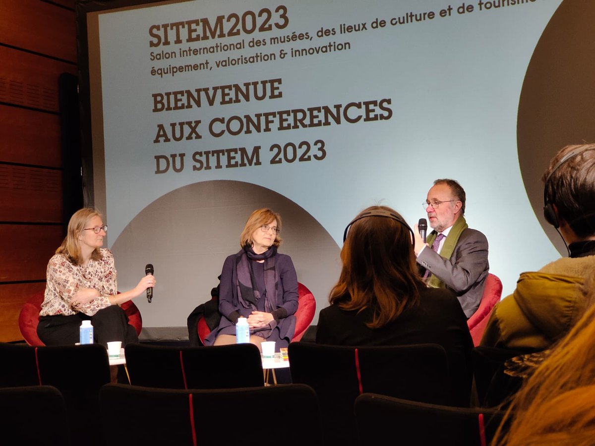 En direct du @salonsitem où l’équipe de Beaux Arts Consulting vous attend sur son stand A3. Les conférences ont commencé avec des échanges riches avec les directeurs d’établissements culturels #conference #musee #SITEM23