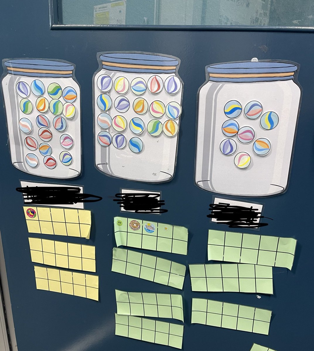 amberroberts99's tweet photo. Recently stepped into another classroom to see what extrinsic reward system they had in place for certain students needing that extra motivation. I loved this idea of when they fill the jar with a certain amount of marbles they receive a reward of their choosing!#acuedu_p https://t.co/JTttAYBRPP