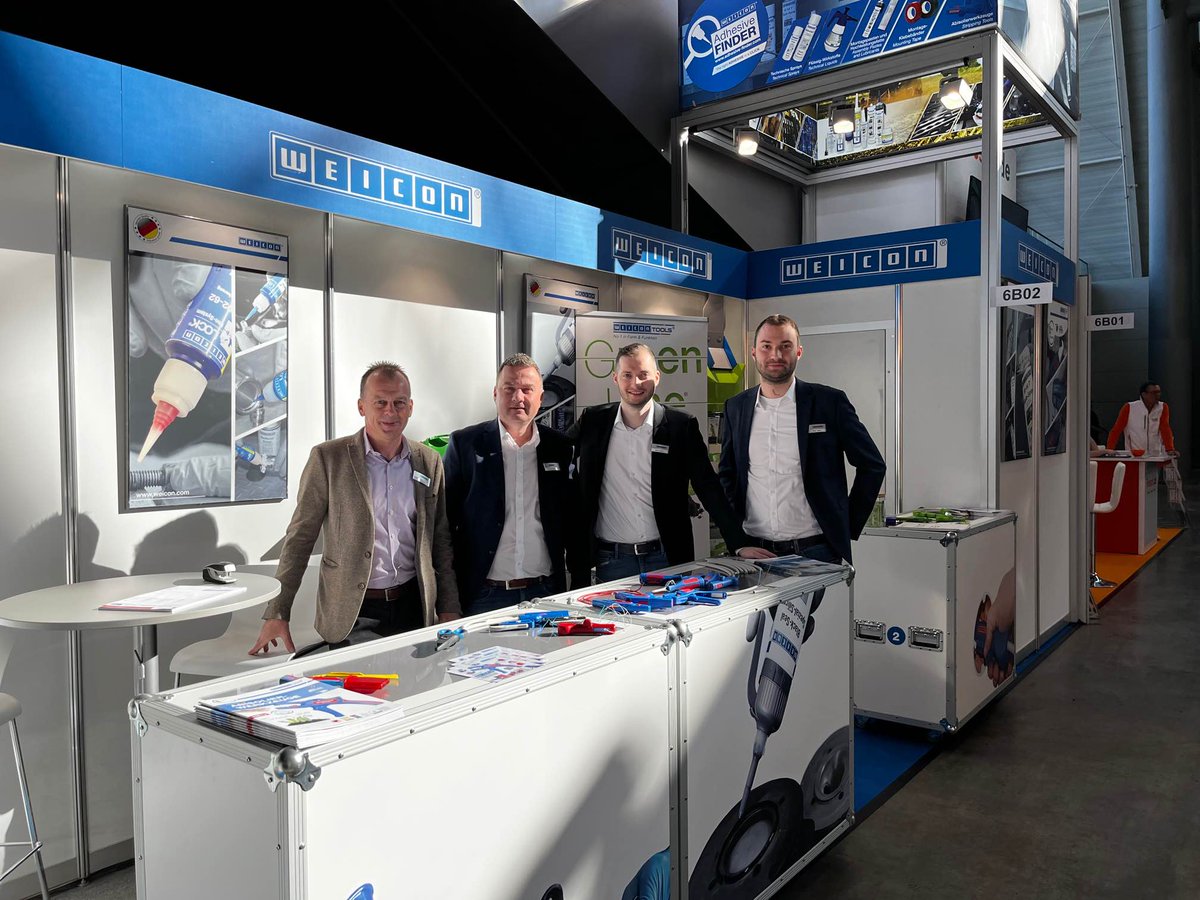WEICON_de's tweet photo. Greetings from Stuttgart #eltefa: Trade Fair for Electrical, Energy, Building + Industry. Visit us: hall 5, booth 6B02
Grüße aus Stuttgart - eltefa: Messe für Elektro, Energie, Gebäude + Industrie. Besuchen Sie uns: Halle 5, Stand 6B02
#weicon #weicontools #eltefa2023 #event https://t.co/u8xXQlYxAY