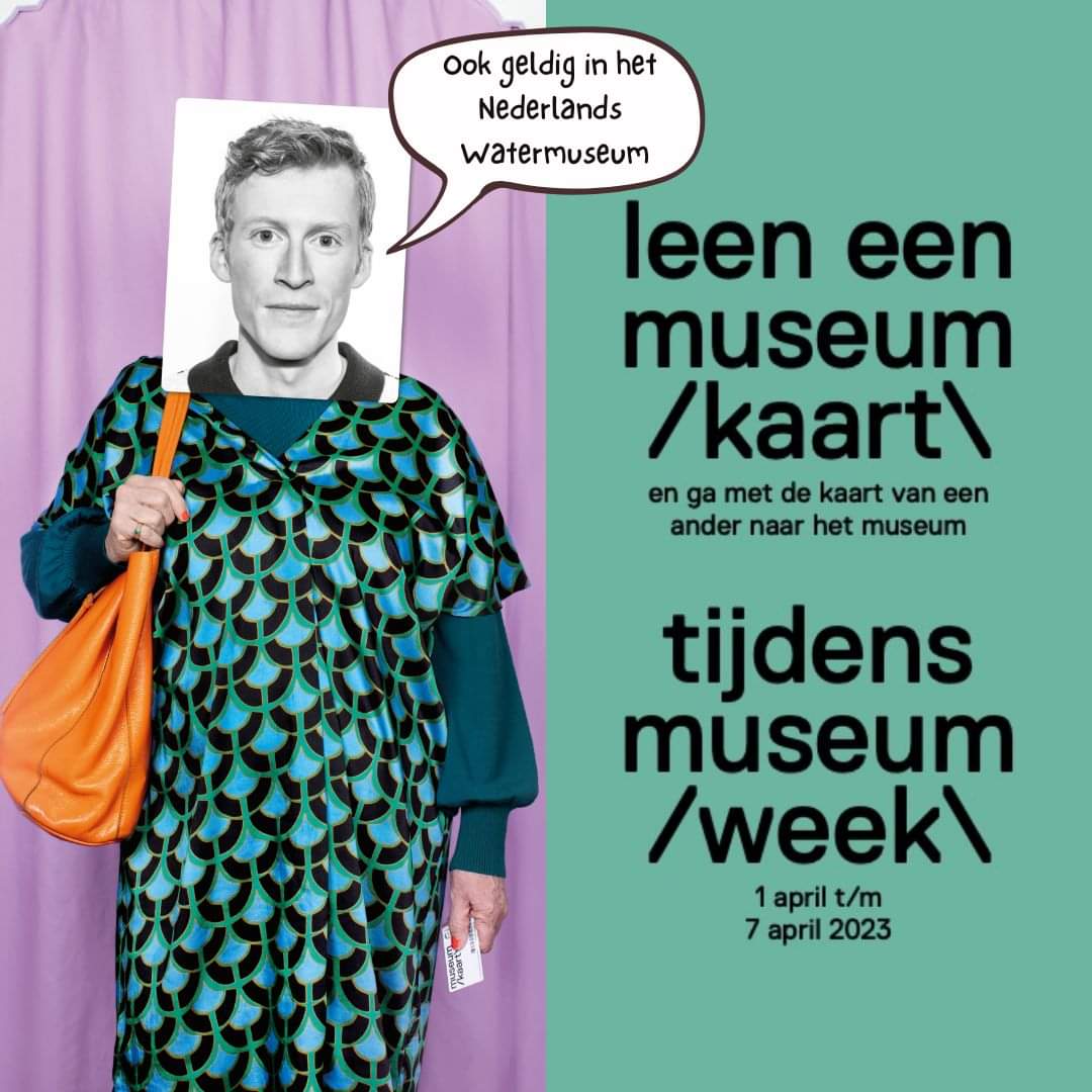 NL Watermuseum (@watermuseum) on Twitter photo 1 t/m 7 april 9e #Museumweek. ๐ฅณ In deze week mogen museumkaarthouders hun kaart uitlenen aan iemand anders. Kom naar het <a href="/Watermuseum/">NL Watermuseum</a> en betaal geen entree met een geleende #museumkaart! ๐Deel dit bericht: er is vast iemand in je omgeving met een museumkaart die je mag lenen ๐ 1 t/m 7 april 9e #Museumweek. ๐ฅณ In deze week mogen museumkaarthouders hun kaart uitlenen aan iemand anders. Kom naar het <a href="/Watermuseum/">NL Watermuseum</a> en betaal geen entree met een geleende #museumkaart! ๐Deel dit bericht: er is vast iemand in je omgeving met een museumkaart die je mag lenen ๐