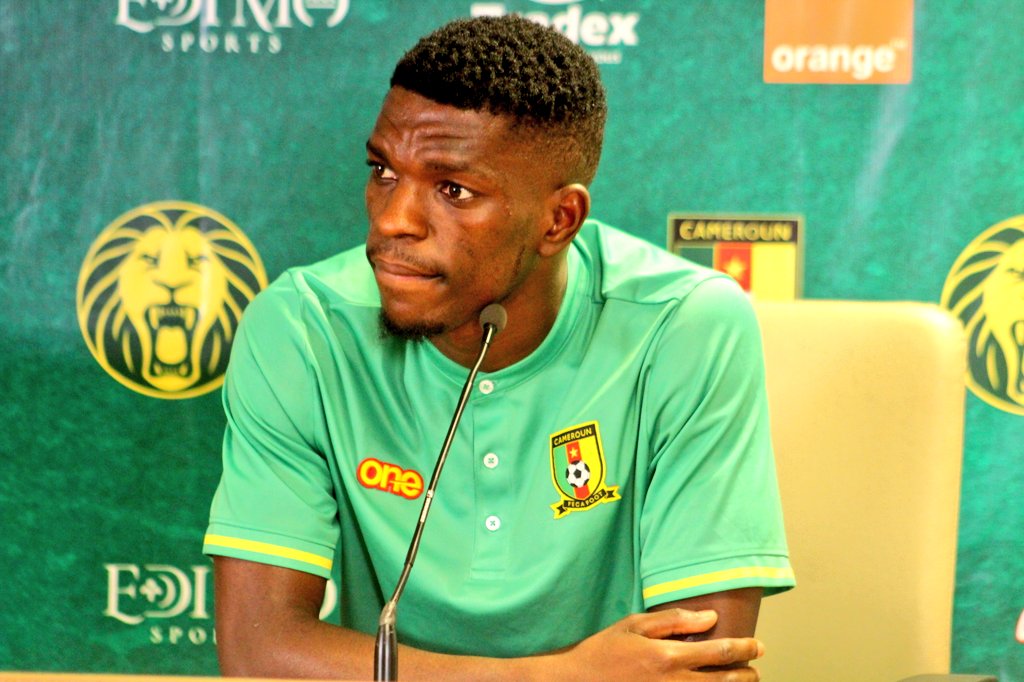 #Twitter #lions #Indomptables #Cameroon 
Mes encouragements à  mon ancien coéquipier #Ambina #Brice qui cet après-midi va porter le milieu de terrain des #U23AFCONQ face à #TeamGabon .
"Brice montres leurs que tu es un phénix dans le sang "
<a href="/FecafootOfficie/">Fecafoot-Officiel</a> <a href="/AllezLesLions/">AllezLesLions</a>