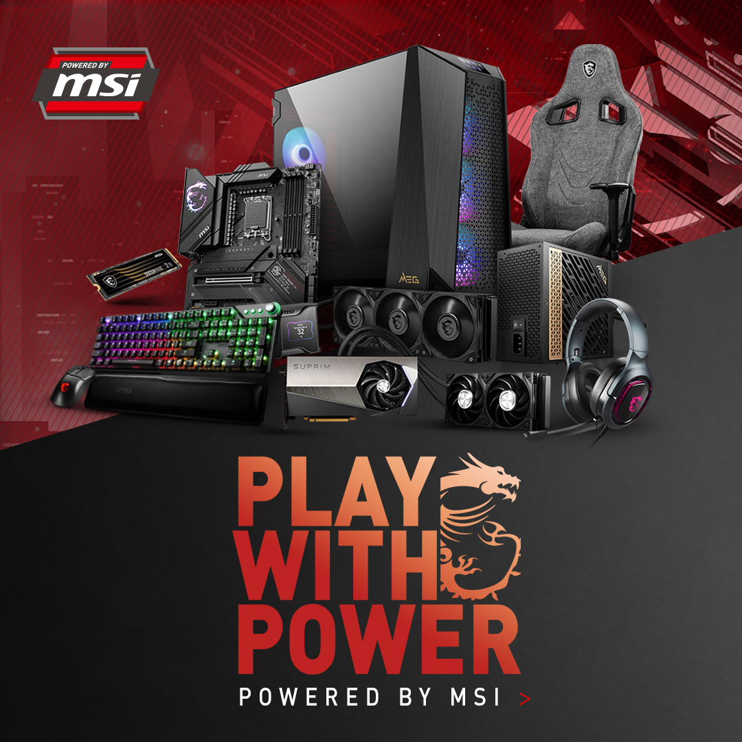 MSIMiddleEast's tweet image. هل تريد اللعب باستخدام الأفضل؟ ما عليك سوى اختيار منتجات MSI.

إن أجهزة MSI مصممة خصيصًا لتكون جاهزة للمهام الصعبة، ما عليك سوى الضغط على زر الطاقة.
للمزيد: msi.gm/S103E0F9
---
Want to game with the best? The choice is simple with MSI.

#PoweredByMSI #MSIGamingPC