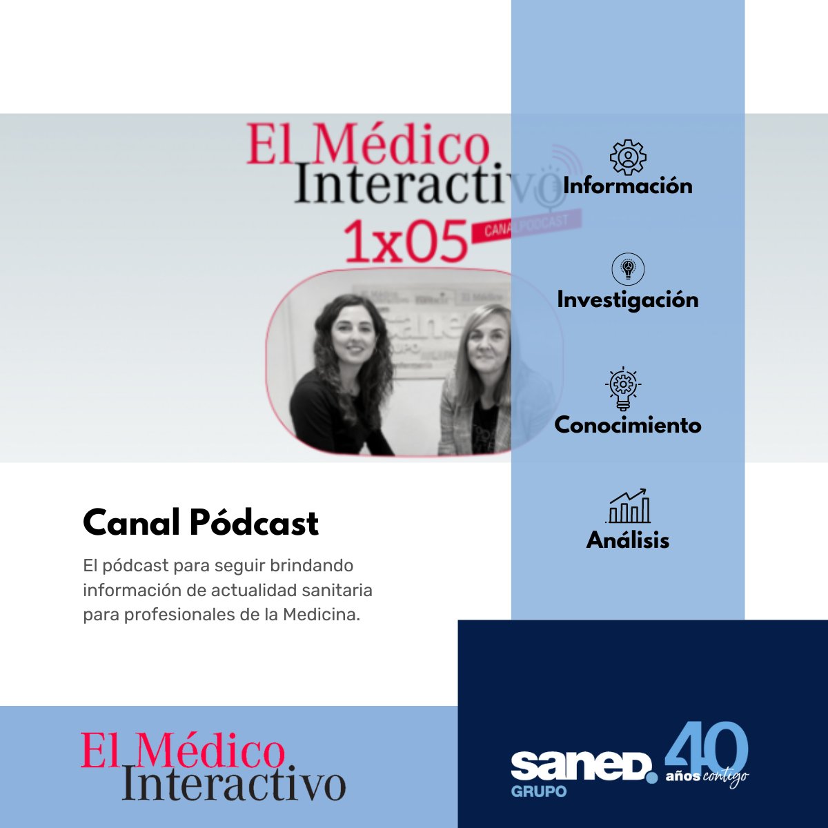 🎧Escucha ya el nuevo episodio de Canal Pódcast de <a href="/Elmedicoint/">El Médico Interactivo</a>. 

Este mes conmemoramos el Día Internacional de la Mujer y contamos con Milagros Merino, presidenta de la <a href="/Sociedad_SES/">SES</a>, y con Beatriz Vadillo para hablar sobre higiene del sueño. 

elmedicointeractivo.com/podcast/progra…