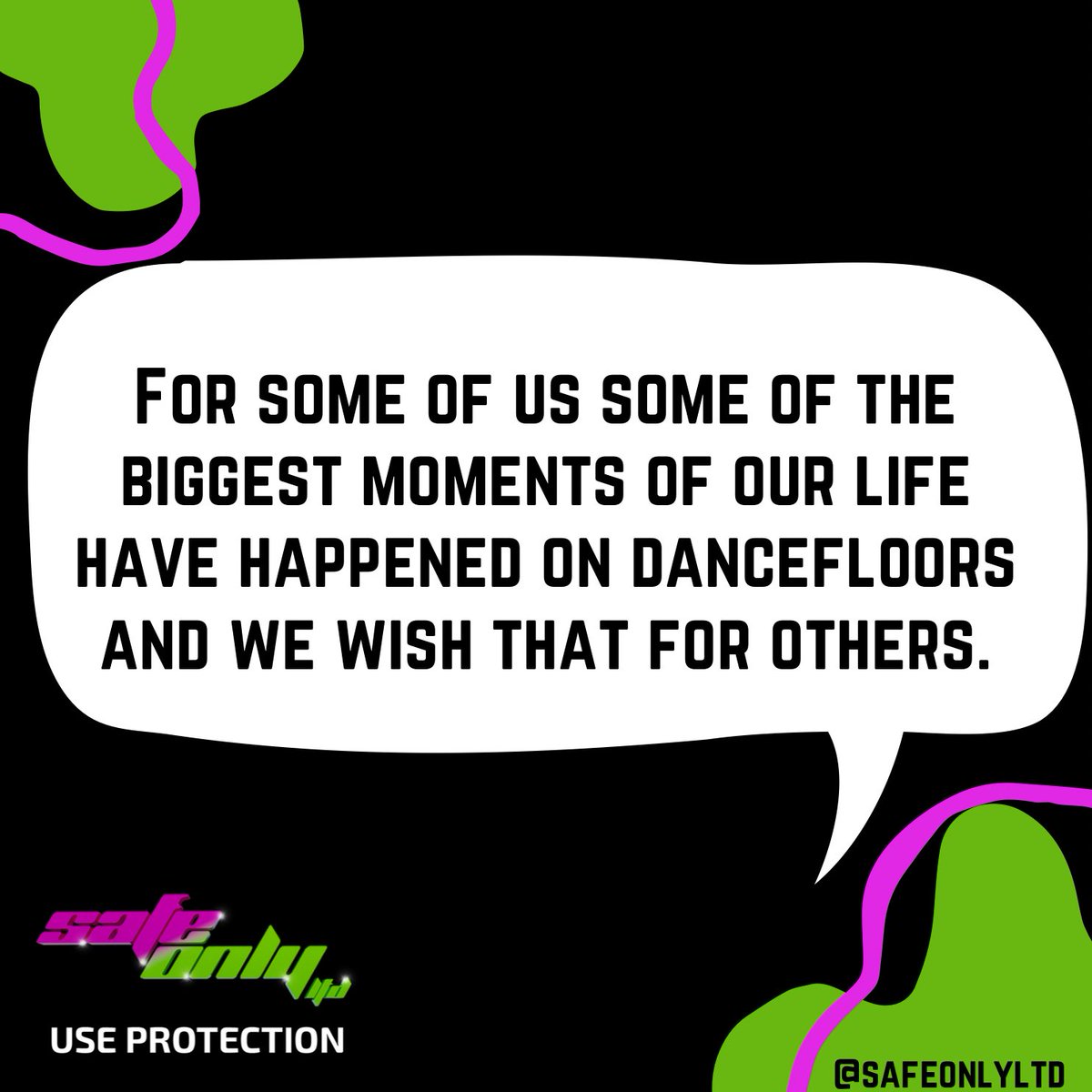 For queer people a dancefloor doesn’t only serve for dancing, it serves for self expression, self discovery, its also a place to fall in love, dream, make new friends….we want to be here to support your experience and to make it a safe one. #queer #trans #welfaresupport