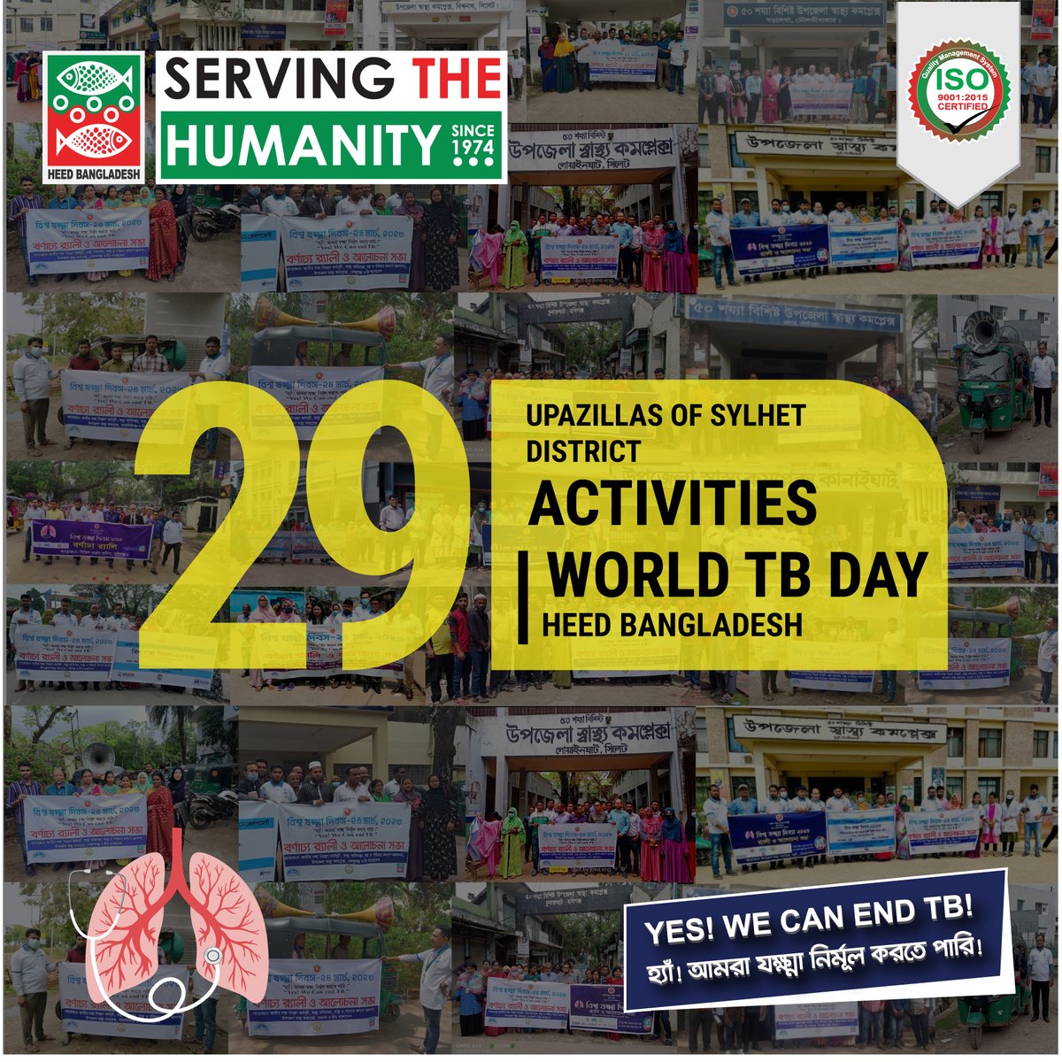 BangladeshHeed's tweet photo. #WorldTBDay-2023
#YES!WeCanEndTB
#ServingTheHumanity
#HEEDBangladesh https://t.co/FcPtHhBl3p