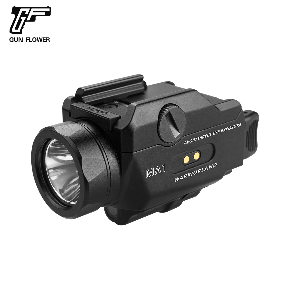 GunFlower6's tweet photo. WARRIORLAND MA1 Universal Tactical Weapon Mounted Lighet with Green Laser 
#UniversalFit100+models,
#Greenlasersight,#800lumen,
#137metersbeamdistance,
#480mAhrechargeableLi-ionbattery,
#aerospace-aluminumalloy,
#HAIIIhard-anodized,
#ultracleartemperedglasslens https://t.co/dr6omyMqDe