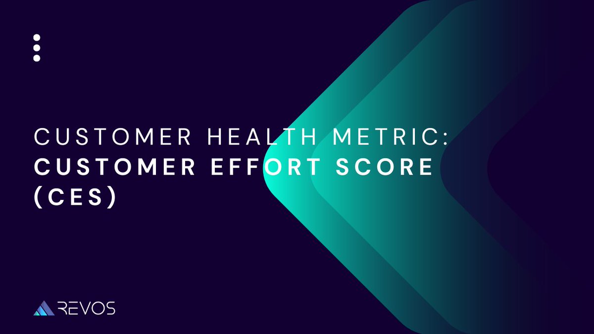Let's dive in and explore the power of the Customer Effort Score 
revos.ai/blog/the-custo…