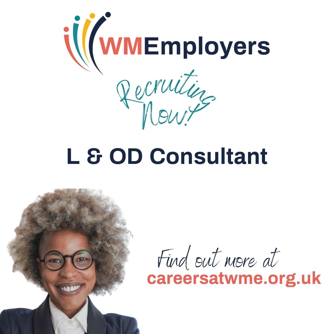 ⭐Job of the Week⭐

Join @WMEmployers as an L&OD Consultant! 

📍Part-time hybrid role with an office base in #Birmingham

Find out more here ow.ly/1IUZ50Ntqv7

#PublicSectorJobs #LocalGovJobs #ODJobs #HRJobs