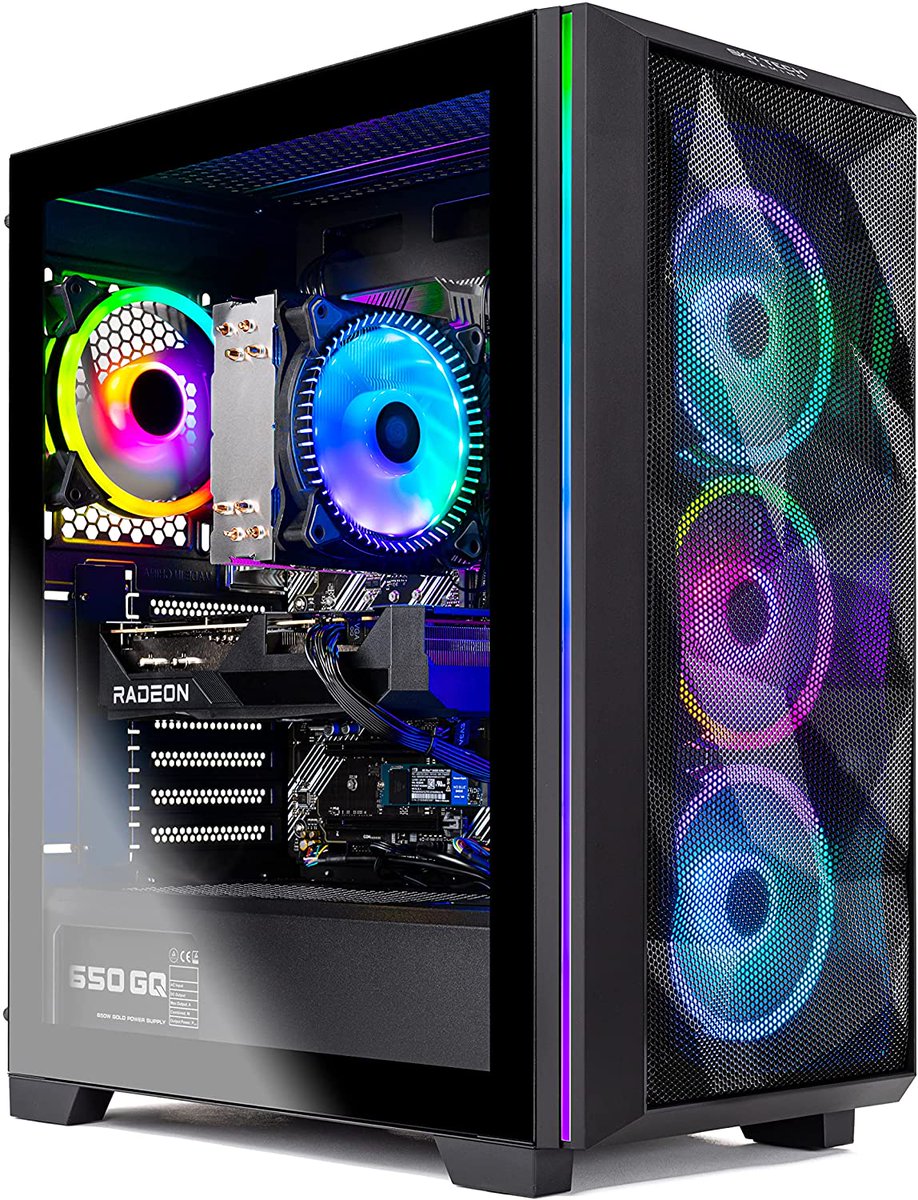 IntroduceVideo's tweet image. "Features/Details" Skytech Chronos Gaming PC Desktop – AMD Ryzen 5 5600X 3.7 GHz, NVIDIA RTX 4070 Ti, 1TB NVME SSD, 16GB DDR4 RAM 3200, 750W Gold PSU, 11AC Wi-Fi, Windows 11 Home 64-bit #Skytech #SkytechChronos #GamingPCDesktop #GamingPC #computers pinterest.com/pin/5956714882…