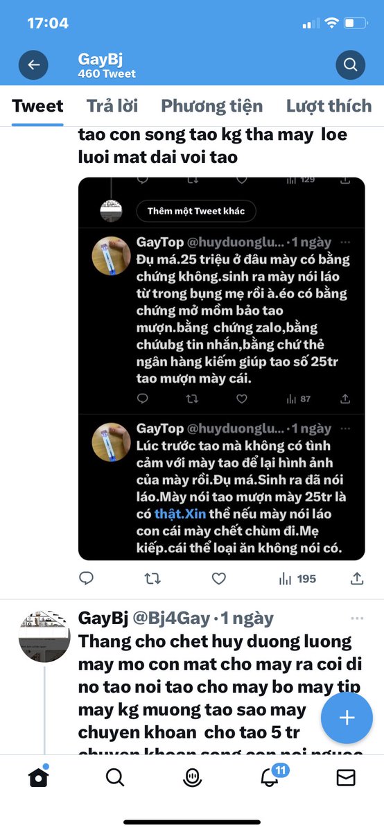 Bj4Gay's tweet photo. Tao song hon nua doi nguoi roi tao chua co tai tien lua ai ca may gat tao con vu khong tao nua  tao coi may chon duoc di daucho huy duong luong  ngan nguoc voi ong noi may ha https://t.co/d2iIcpyeQg