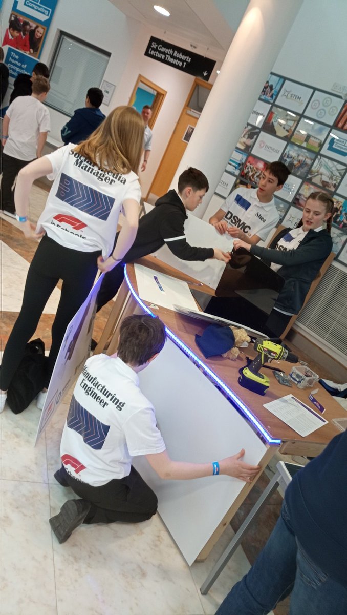 AndyMarston6's tweet photo. Made it to the regionals, great team work already from @uws_f1 @UpperWharfedale  Thanks to our sponsors @DSMC_UK , @ACWA_Services and @MottMacDonald https://t.co/f2gKZ9hnt0