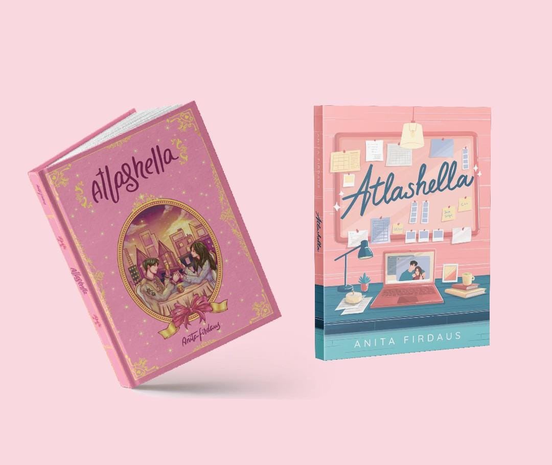 by_nitaa's tweet image. GIVEAWAY ATLASHELLA! PART 2

[Hadiah: 2 Novel HC Atlashella (Bebas pilih cover) utk 2 orang]

S &amp;amp; K:
1. Wajib Like &amp;amp; RT tweet ini
2. Komen, sebutkan 1 kata utk Atlashella, lalu pakai ht #atlashella (Exm: Lucu #atlashella)
3. Boleh reply yg banyak! Jangan lupa pakai ht #atlashella