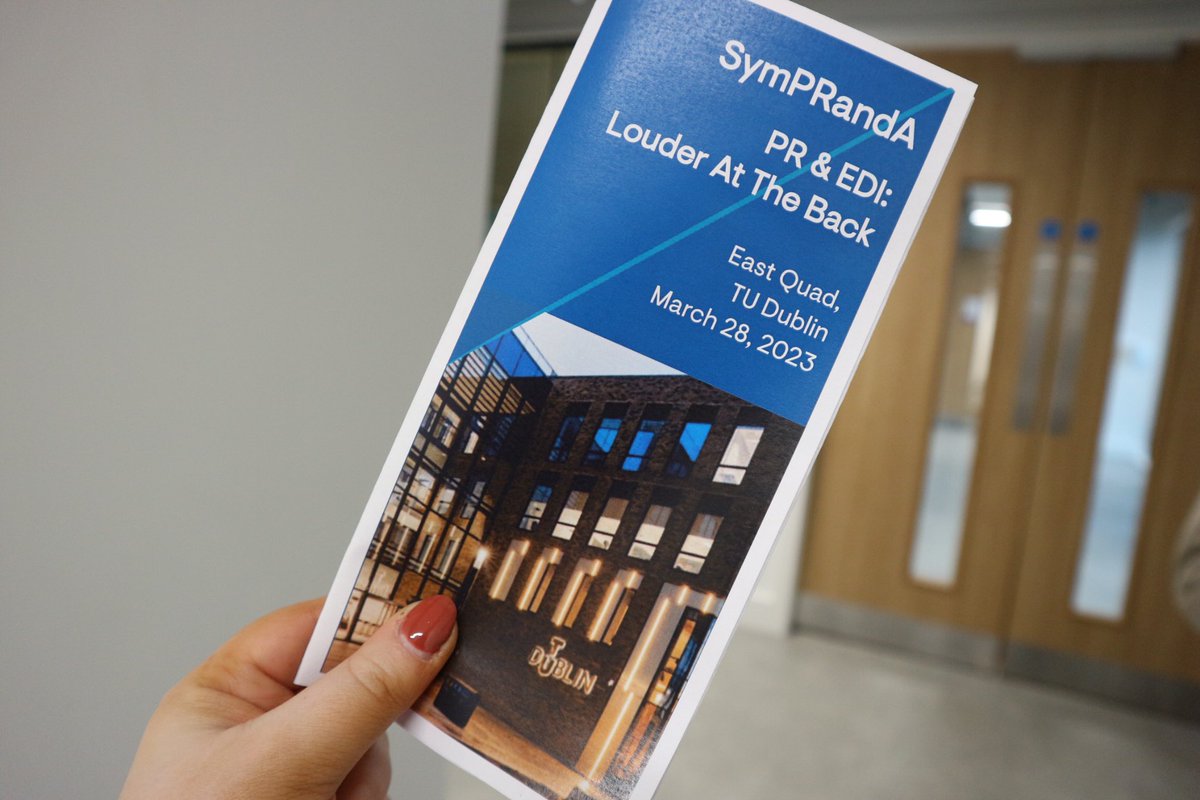 SymPRandA - PR and EDI Seminar tweet media