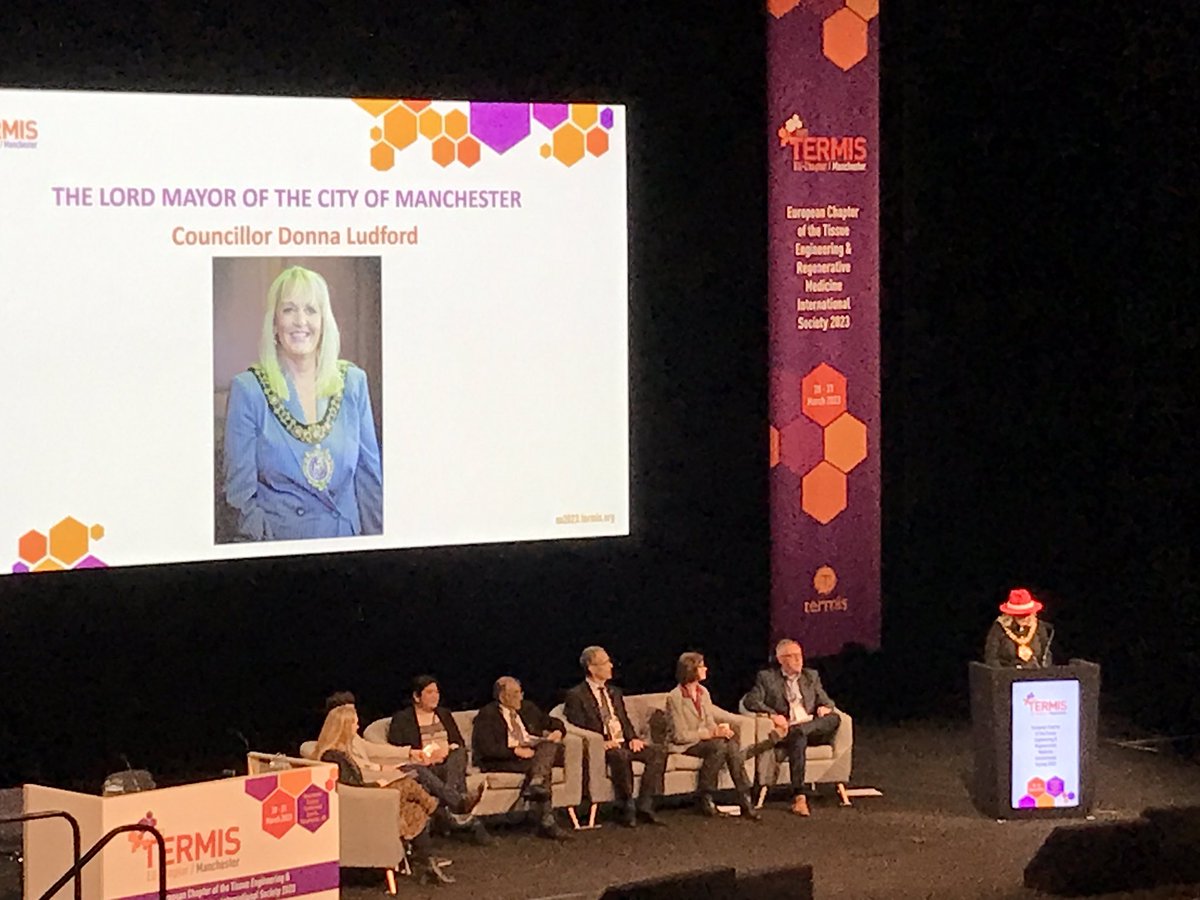 Elizabeth Laird (@lairdliz) on Twitter photo TERMIS-EU <a href="/TermisEU2023/">TERMIS EU 2023 Manchester</a> opening ceremony in Manchester. Looking forward to the plenary lecture from <a href="/DalbyMatthew/">Matt Dalby</a> Co-Director of our Extracellular Matrix Ageing Across the Lifecourse Research Network <a href="/ECMage22/">ECMage Ageing Network</a> TERMIS-EU <a href="/TermisEU2023/">TERMIS EU 2023 Manchester</a> opening ceremony in Manchester. Looking forward to the plenary lecture from <a href="/DalbyMatthew/">Matt Dalby</a> Co-Director of our Extracellular Matrix Ageing Across the Lifecourse Research Network <a href="/ECMage22/">ECMage Ageing Network</a>