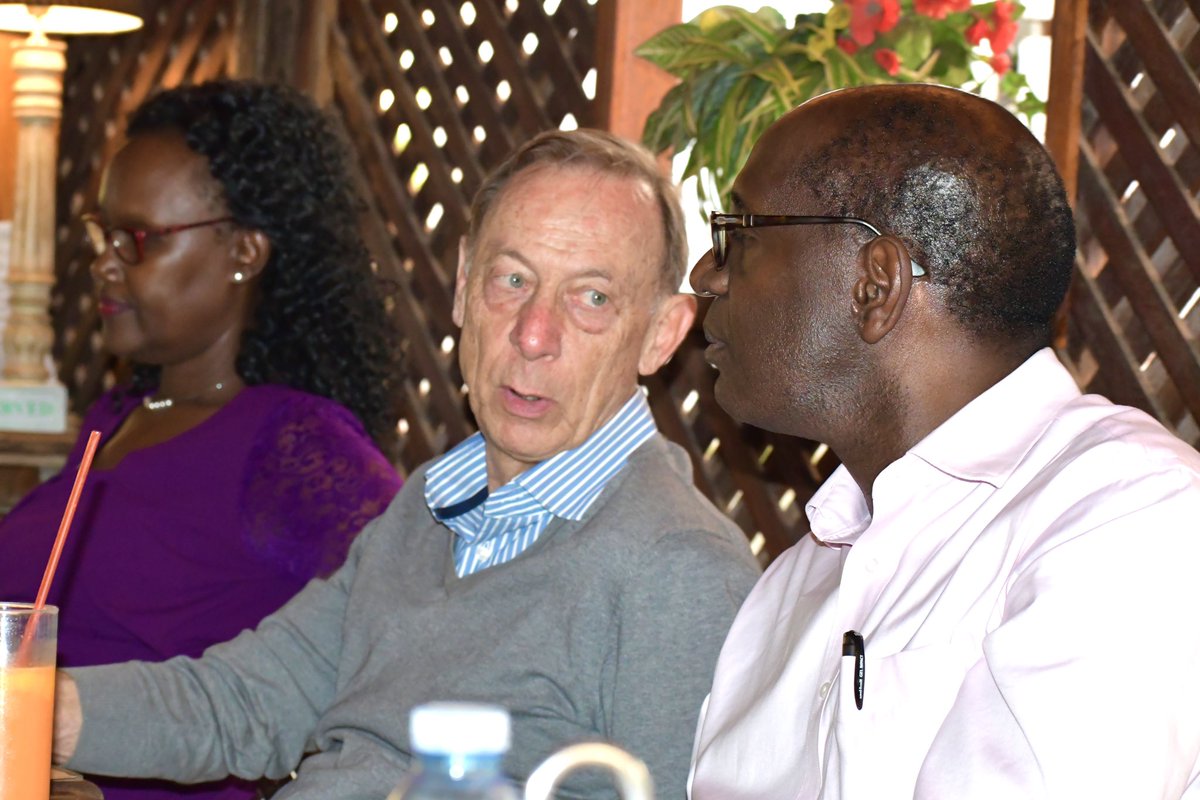 HIV_HTN's tweet photo. We recently had the pleasure of hosting a consortium dinner for our esteemed colleague, Professor Heiner from the @LSHTM . The dinner was a wonderful time for us to come together, share stories &amp; wish Professor Heiner a happy &amp; fulfilling retirement. https://t.co/bQ3cdyAs6K