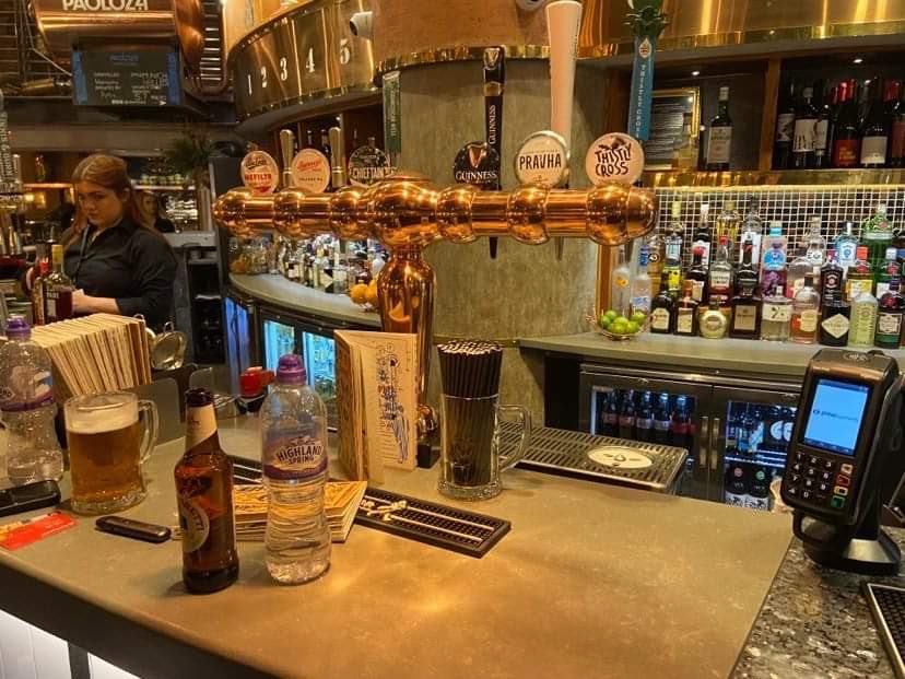 TapAdvisor's tweet photo. 6️⃣ grab your kilt, we’re going up north! 
Unbelievable work from @BrewhemiaEdin 

Must haves: 10/10
Cool wall: 9/10
Tap aesthetics: 9/10
Total score: 9.3/10

Verdict:Exceptional taps, worth a special journey! 
#beer #lager #pub #tapadvisor #brewhemia #Edinburgh #scotland #glasgow https://t.co/p1PJAcnKaL