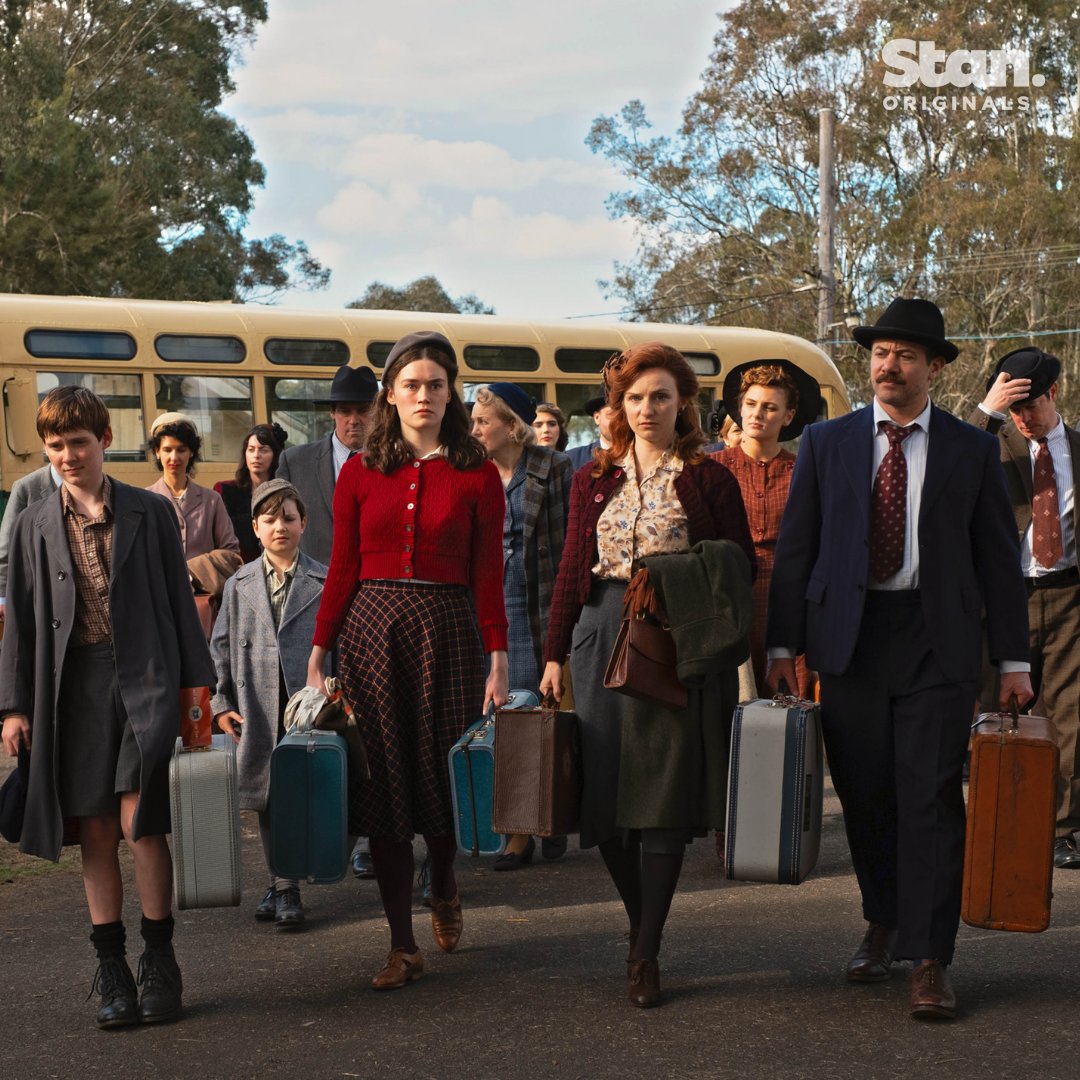 Here's your first look at @michkeegan, @FayeMarsay and @warrenisbrown in the upcoming Stan Original Series Ten Pound Poms. From the team behind the award-winning Sex Education, the brand new series premieres later this year, only on Stan. #TenPoundPoms #StanOriginals