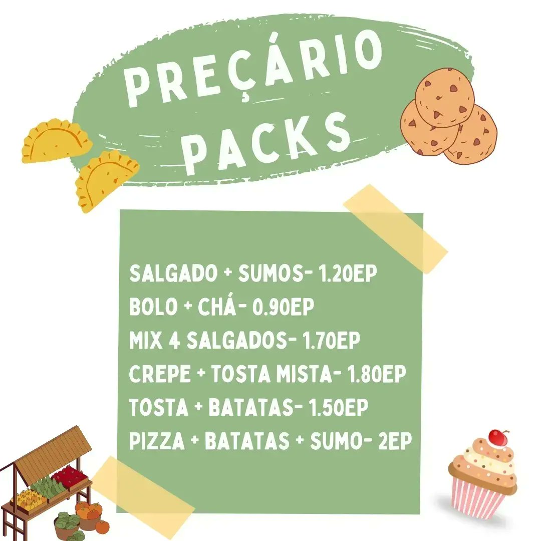 nepflul's tweet photo. Caros colegas, 

O NEP apresenta-vos o preçário geral e o preçário dos packs da Tuga Feira!

Apareçam no dia 29 a partir das 10h no Bar Novo para aproveitarem ao estilo do NEP!

O Núcleo 💚
#estudostugas https://t.co/uUWQ8oFaEW