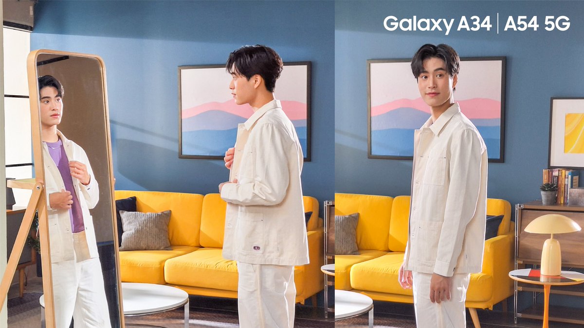SamsungThailand's tweet photo. ก็โหวตกันมาเยอะขนาดนี้ แอดก็ใจอ่อนนะ 😘 นี่เลย! ภาพเบื้องหลังสุดคูลของ เจมีไนน์ @gemini_ti จากกล้อง Galaxy A54 5G เท่สุดๆ ไปเลย แล้วอย่าลืมติดตามวิดีโอตัวเต็มของ เจมีไนน์ โฟร์ท กันด้วยน้า 😉
👉 เพิ่มเติม https://t.co/bvpgnpOWTV
#GalaxyA54 #GalaxyA34 #GalaxyAAwesome https://t.co/whOno0KDAy