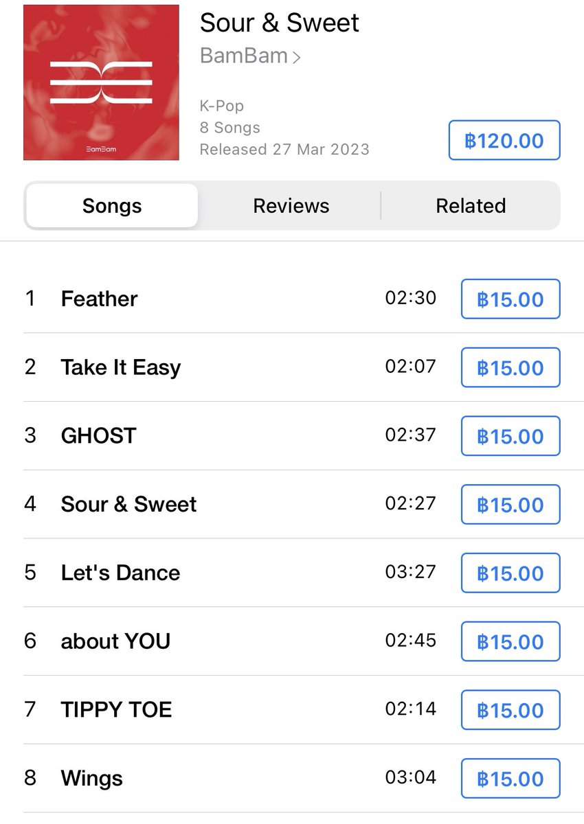TeamiTunesBB's tweet image. ทีม iTunes กดซื้อเพลงได้ที่ลิ้งค์นี้เลยค่ะ
ซื้อเพลงไตเติ้ลก่อนซื้อบั้ม
#SourandSweet #BamBam #뱀뱀  @BamBam1A  
👇🏻
Sour &amp;amp; Sweet by BamBam music.apple.com/th/album/sour-…