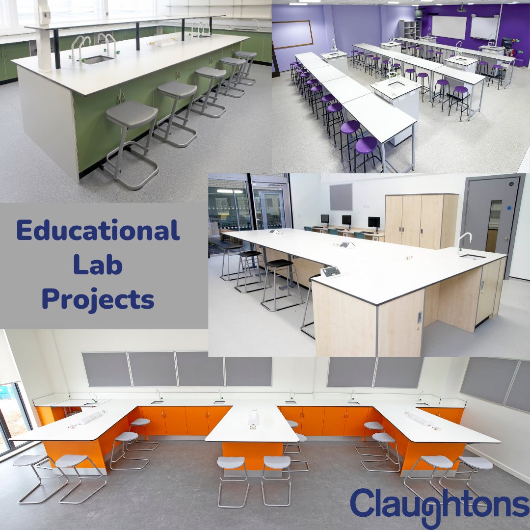 ClaughtonsFurni's tweet image. We have been designing and manufacturing quality laboratory furniture for many years. We understand it, enjoy it and we’re
good at it! For more information, Get in touch.
#LabProjects #Claughtons #FittedFurniture #EducationalProject #Education #Trespa #SchoolFurniture  #Classroom