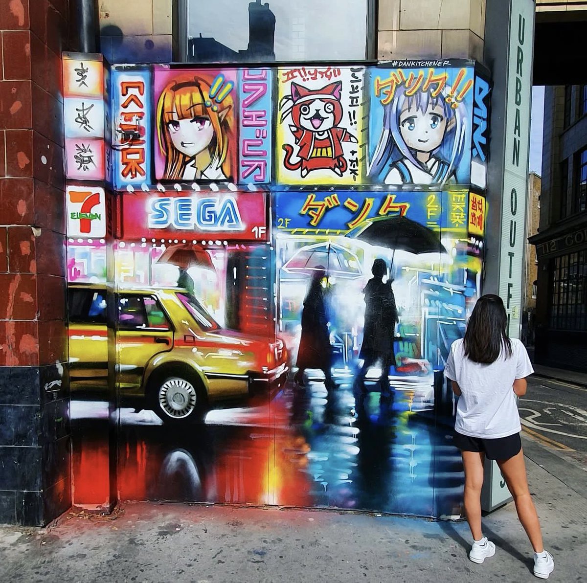 DanKitchener's tweet photo. ‘Akihabara’ 秋葉原 Commercial Street / East London - from late last year - photo by @moxsblag #秋葉原 #akihabara #tokyo #londonstreetart #streetartlondon https://t.co/JYLIswo7Gu